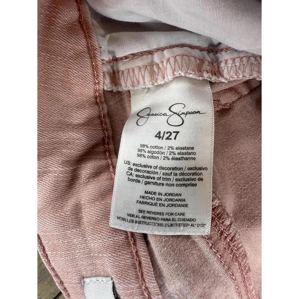 Jessica Simpson Skinny Jeans - Size 4/27 - Light Pink - Picture 4 of 7